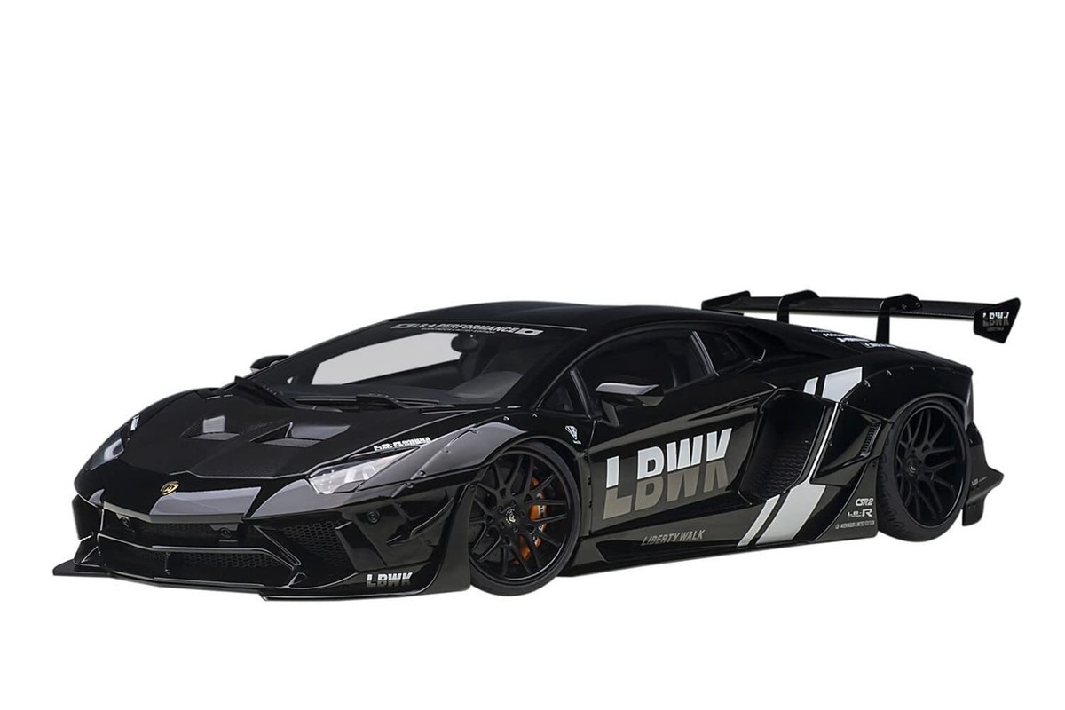 オートアート Liberty Walk 1/18ランボルギーニ アヴェンタドール AUTOart 1/18 Liberty Walk LB-Works Lamborghini Aventador Black