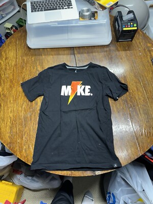 Gatorade Michael Jordan Mike Size Youth Large T Shirt Tee Black