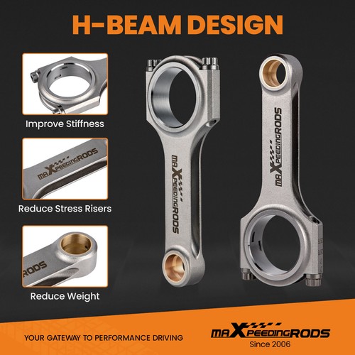 Varillas de conexión de haz H + pernos ARP para Suzuki G16 Escudo TAO1R-3 TAO1-2 TDOW-2 - Imagen 7 de 12