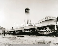 Vintage Chris Craft Boats Chris Craft Factory Photo Algonac MI Boats On Train 