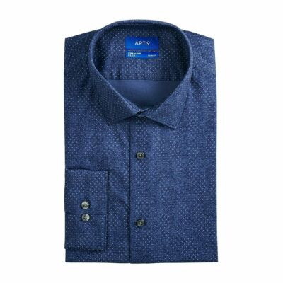 slim fit dress slacks APT.9 SLIM FIT SEMI FORMAL COTTON SHIRT WITH STRETCH – JS BROTHERS main image 0