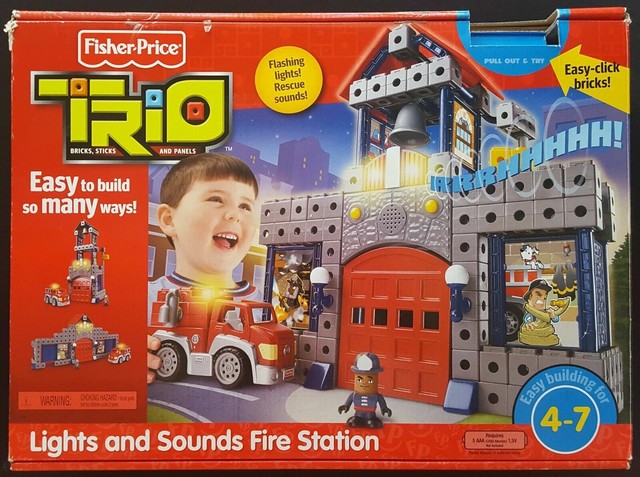 fisher price trio bricks