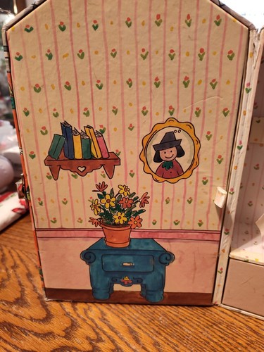 Vintage Eden Toys Madeline & Pepito Doll House Carry Case Wardrobe 2 Dolls 1999 - Picture 11 of 23