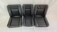 LAND ROVER SERIES DELUXE SEAT KIT BLACK  PART DA4298