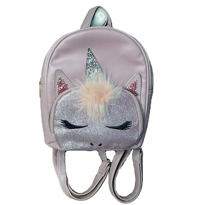 girls unicorn mini backpack Glam & Her Grans Measures 11 inches tall Mini Backpack Little Girl Unicorn