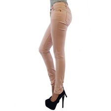 Skinny Womens Jeans Stretchy Jeggings Ladies New Fit Coloured Trousers Size 8 26