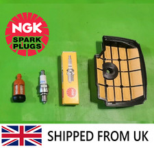 Service Kit for Stihl Chainsaw MS201T MS201 Fuel / Air Filter CMR6H Spark Plug