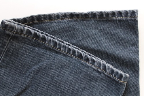 Levi's 507 Herren Jeans Slim Bootcut W34 L32 Dunkelblau Selten Auslaufmodell LEVH428 - Bild 6 von 11