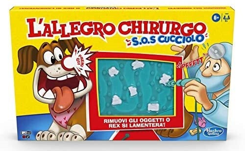 L'allegro allegro chirurgo SOS cucciolo E9694103 Hasbro -nuovo-Italia - Afbeelding 1 van 2