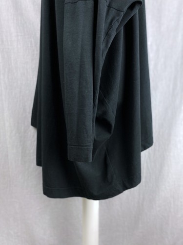 Rundholz One Size Women's Cotton Sweater Long Sleeve Shirt Black Color - Picture 12 of 20