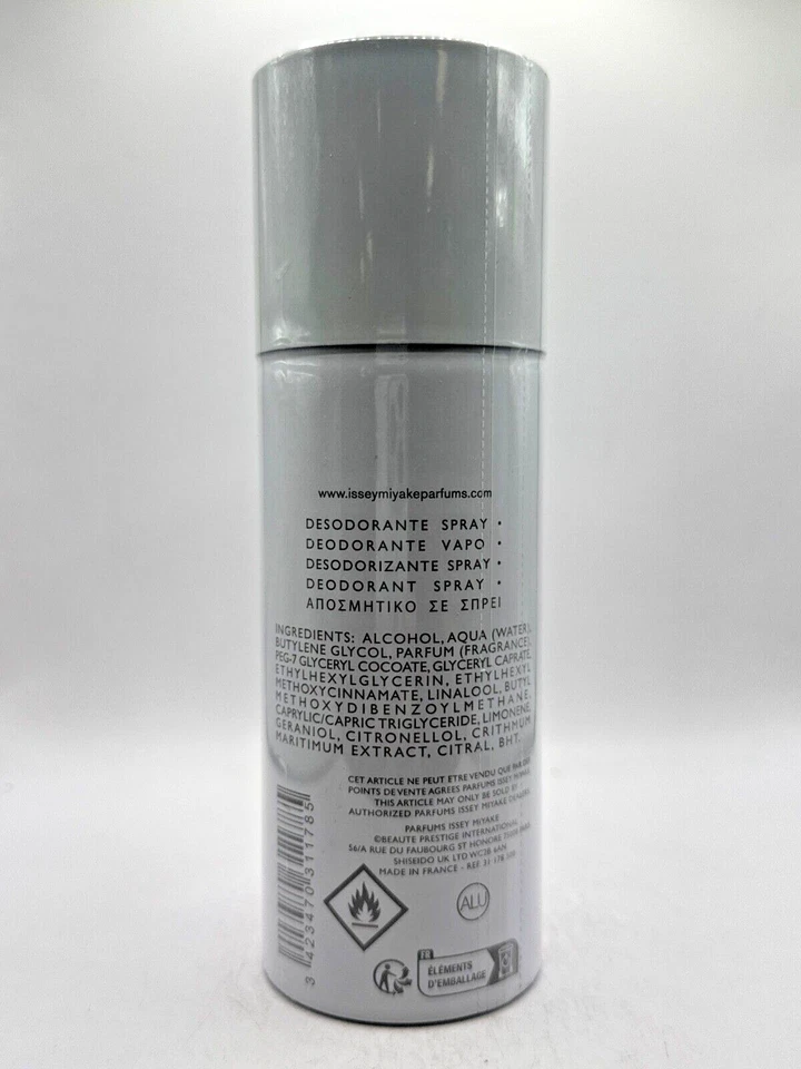 L'EAU D'ISSEY BY ISSEY MIYAKE 150 ML DESODORANTE SPRAY CÓDIGO-3143T9 (NUEVO SIN CAJA) Foto 2 de 3