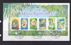 AUSTRALIA 2002 FDC FIRST DAY COVER THE MAGIC FOREST MINIATURE SHEET