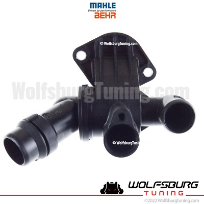 OEM MAHLE Audi A4 Thermostat Assembly 2.0T FSI Turbo 05 - 09 B7