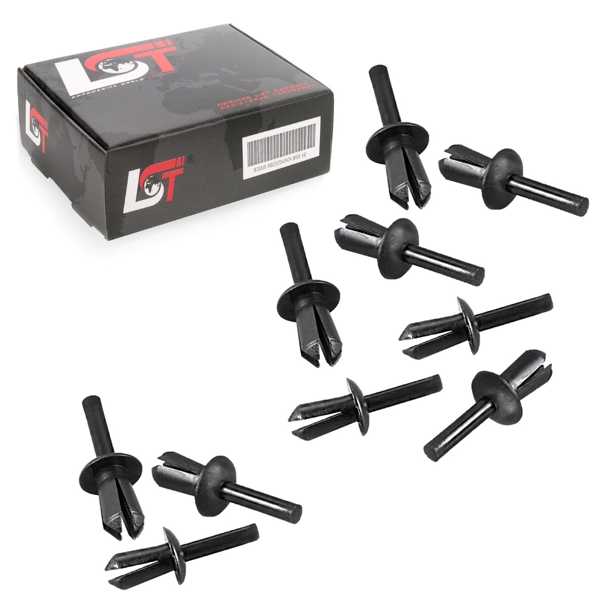 10x EXPANSION RIVET FASTENING CLIPS SEAT COVER SEAT PANEL for BMW X5 X6 Ø5mm