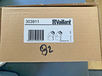 VAILlANT 45 GRAD ABGASBOGEN 303911 (PAAR)