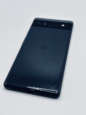 GOOGLE Pixel 6a 128GB Android Charcoal Black | eBay