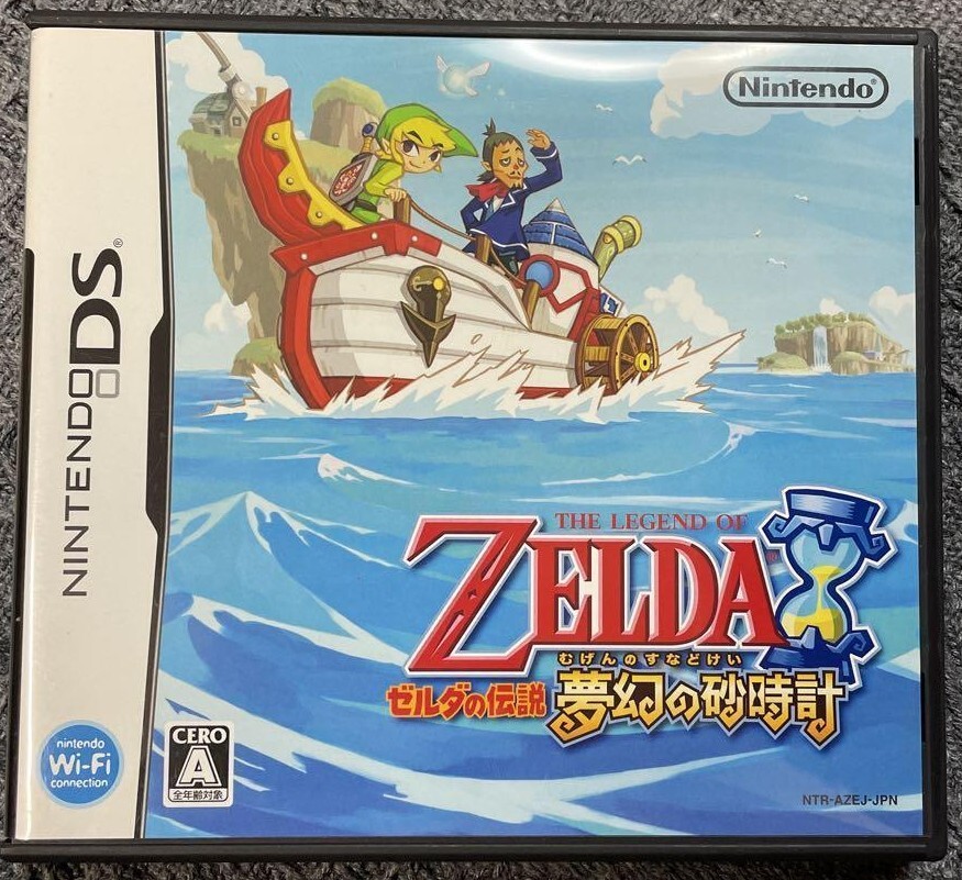 Nintendo DS The Legend of Zelda Phantom Hourglass Japanese Games