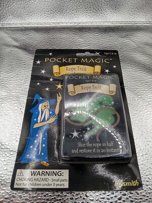Toysmith pocket magic rope trick novelty- Brand New In Package | eBay UK