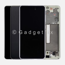 For Samsung Galaxy S21 FE 5G G990U OLED Display Touch Screen Frame Replacement