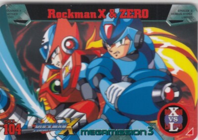 No.104 Megaman X Mega Mission ［RockmanX］ Carddass Selection Box