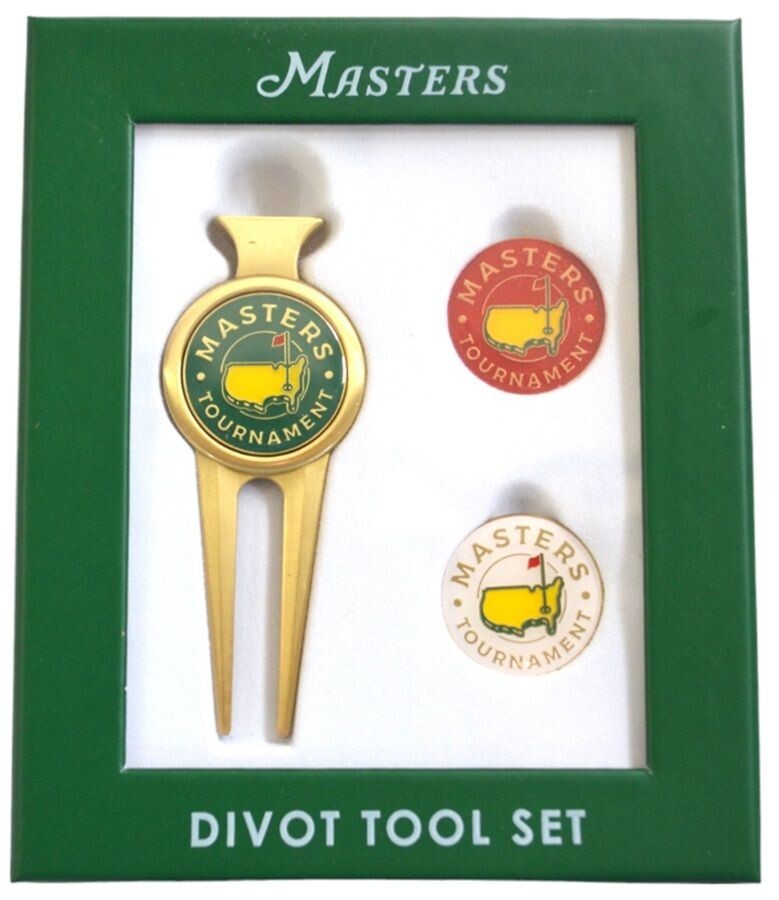 2024 MASTERS DIVOT TOOL w/3-REMOVABLE BALL MARKERS from AUGUSTA