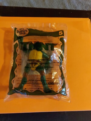 McDonald's Toy Action Figure 2007 Raphael 4'' #5 Teenage Mutant Ninja Turtles NIP