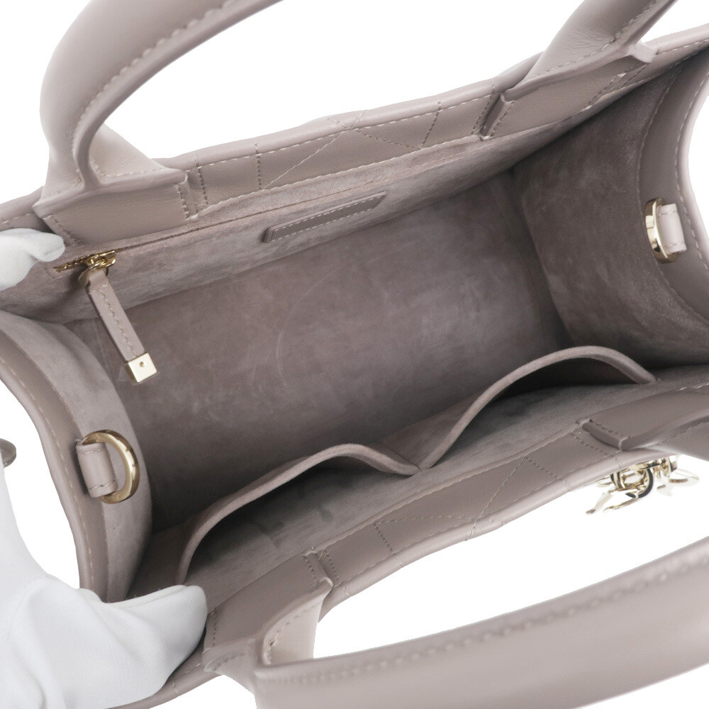 Christian Dior Book Tote Small Shoulder Calf Macrocanage