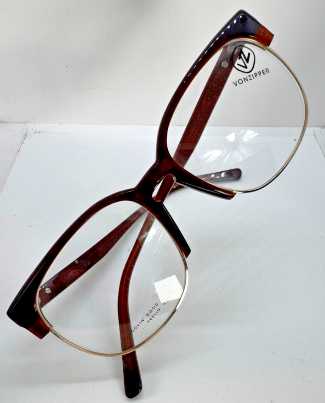 VonZipper Avant Guardian eyewear Clubmaster Demi Brown Executive Key Hole 