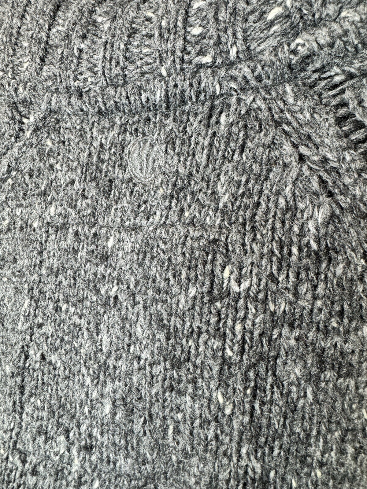 Fat Face Toggle Button Neck Collared Sweater Men … - image 11