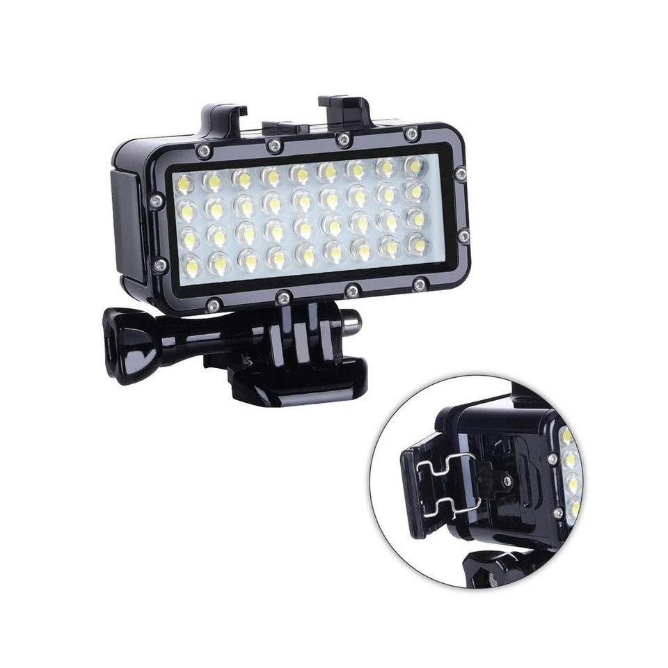 Suptig High Power Dimmable Waterproof Diving Underwater LED Video Camera Lights - Image 3 of 4
