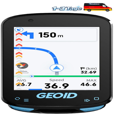 GEOID CC600 Fahrradcomputer 2,4-Zoll Farbbildschirm GPS T