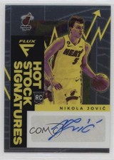 2022-23 Panini Flux Hot Stock Signatures Nikola Jovic #HSS-JV Auto 1pe9
