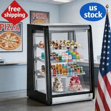 5.2 Cu.Ft. Countertop Display Refrigerator, 146L Glass Door Merchandi Commercial