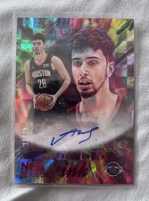 2022-23 Panini NBA Hoops - Hoops Ink Alperen Sengun Auto #HI-APS Red /25 (AU)