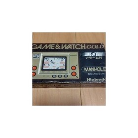 Nintendo Game & Watch MANHOLE MH-06 Gold Series Handheld Console Boxed Used