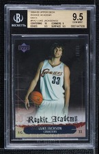 2004-05 Upper Deck Rookie Academy Onyx 18/33 Luke Jackson BGS 9.5 GEM MINT 17a5