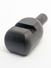Ishidashisho Ebony Fishing Rod Tip S Size 17mm/0.67in, Handmade, Ebony Pattern