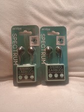 Vibe Stereo Sound Earbuds Black 3.5 Mm Plug For Gaming, MP3,ComputerNEW
