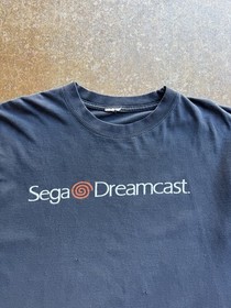 VTG 90s Faded Sega Dreamcast Promo Video Game Electronics Boutique T-Shirt (L)