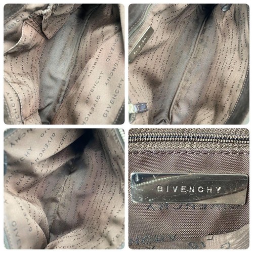 GIVENCHY Borsa a mano tote borsetta 4G scamosciata marrone autentica - Foto 10 di 24