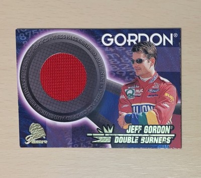 Jeff Gordon 1997 Double Burner RED Firesuit And Tire Race Used Card /350