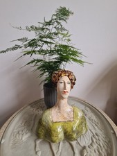 Ludmilla Kosmina Figur Büste Frau der Substanz Kunstkeramik Erde Stein Ton.