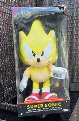Sonic The Hedgehog Super Sonic Collectible Plush 2023 Exclusive Jakks Pacific