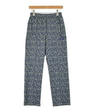 Needles Men's XS Pants Navy Cream Allover Pattern Used