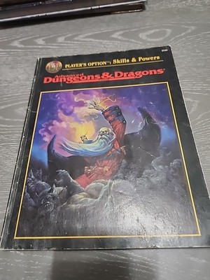 Player's Option: Skills and Powers for Advanced Dungeons Dragons AD&D 2154 TSR
