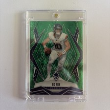 2025 Panini Phoenix Bo Nix Green Winter /149