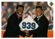 1991 Upper Deck - #636  Rickey Henderson & Lou Brock 