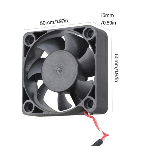 5015 Wentylator chłodzący USB 5V Niski poziom hałasu 0,19A 30DBA do drukarki 3D Obudowa komputera 93cm - Zdjęcie 8 z 8
