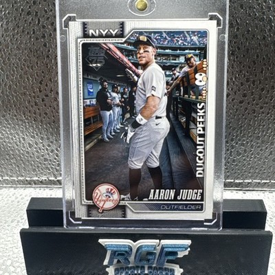 2026 Topps Series 1 Celebration Dugout Peeks Aaron Judge SSP Image Variation