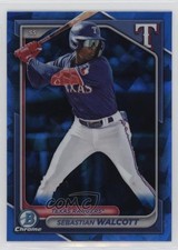 2024 Bowman Chrome Sapphire Edition Prospects Sebastian Walcott #BCP-211 1i72